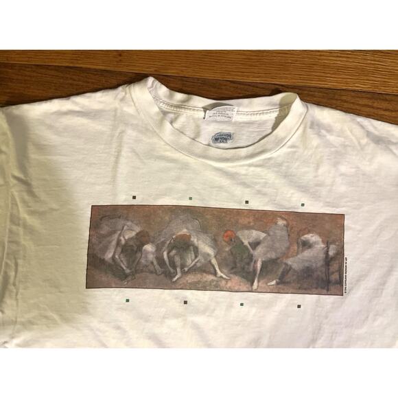 Edgar Degas Cleveland Museum Of Art Frieze Of Dancers Rare T-Shirt Size XL - Picture 8 of 12